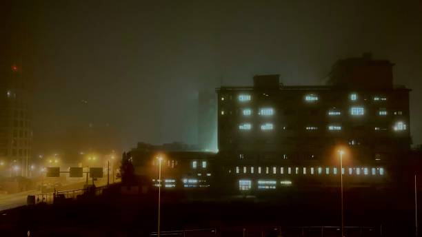 istock The fog from the sea. 1313086752