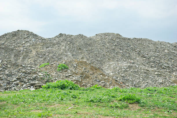 istock A large heap earth and stones in a meadow.. 1313088160