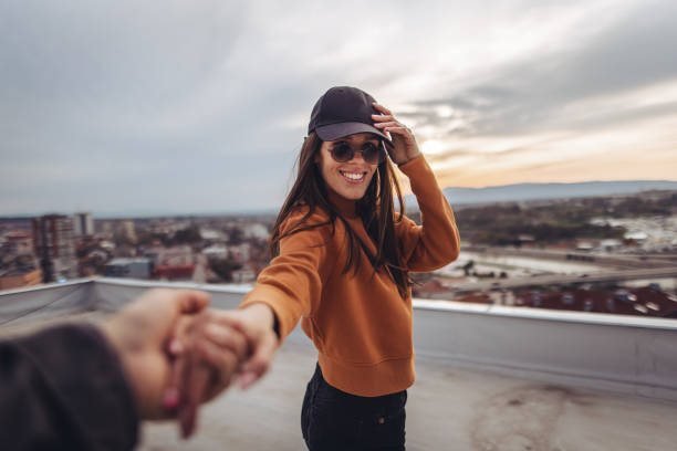 istock Hold my hand and come with me 1313094839
