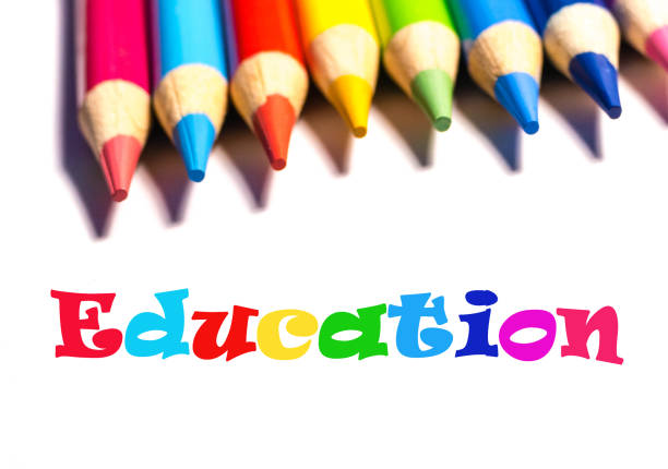 istock Card with Word Education and Pencils 1313096087