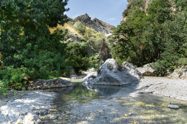 istock Raganello Gorges from Devil bridge in Civita, Calabria 1313097811