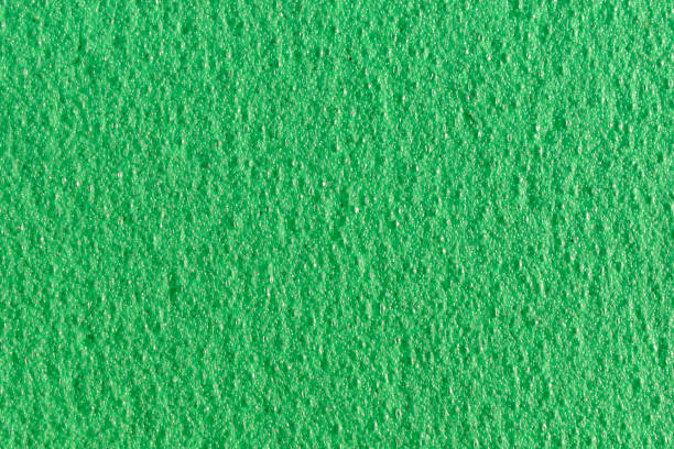 istock Green surface of dense polypropylene on the seat 1313099256