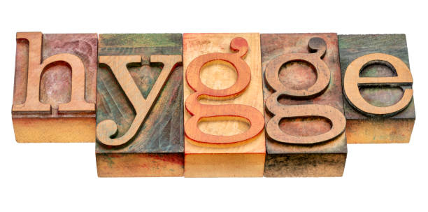 istock hygge word in wood type 1313119097