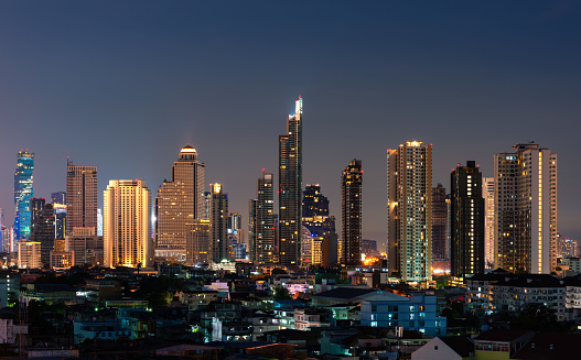Bangkok City Landscape View