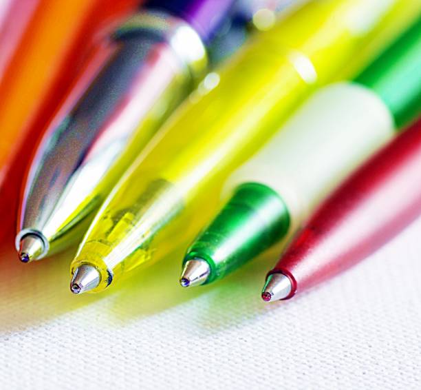 istock Colorful ballpoint pens 1313130304