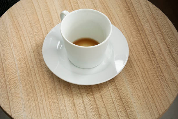 Empty coffee cup