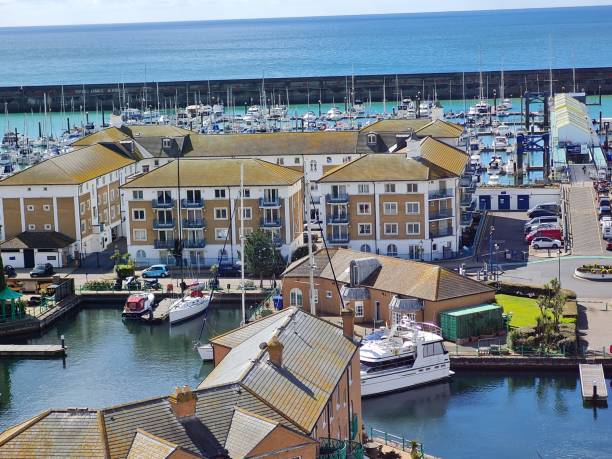 istock Brighton Marina from the cliff top walk 1313141026