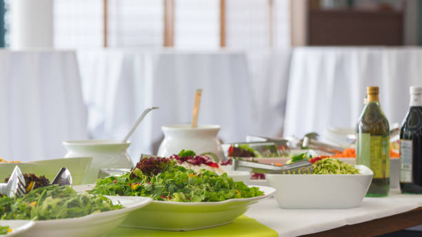istock vegetarian salad buffet catering 1313142660