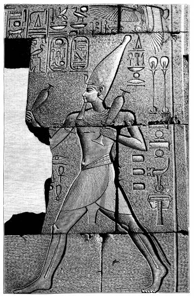istock A relief depicting the goddess Isis and Pharaoh Seti I at the Great Hypostyle Hall at the Temple of Amun in Karnak, Luxor, Upper Egypt 1313149527