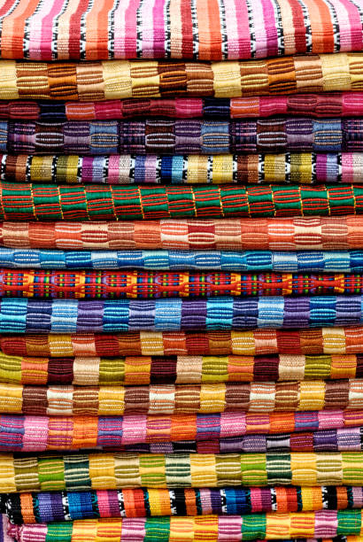 istock Traditional handwoven Guatemalan textiles 1313159545