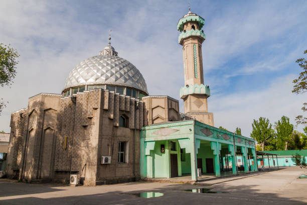 Old Central Mosque in Bishkek,capital of Kyrgyzst Old Central Mosque in Bishkek,capital of Kyrgyzstan bishkek stock pictures, royalty-free photos & images