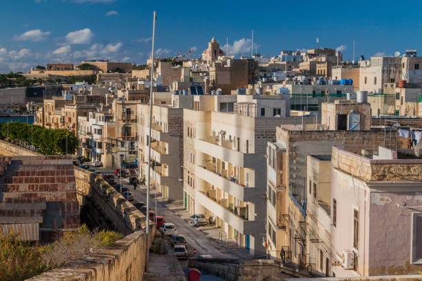 istock Skyline of Senglea town, Mal 1313162653