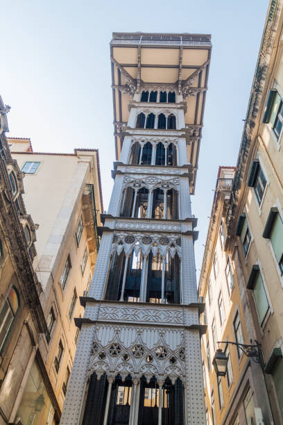 istock Santa Justa elevator in Lisbon, Portug 1313165154