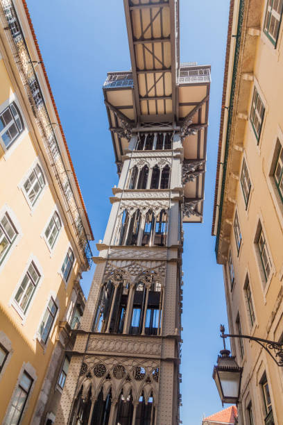 istock Santa Justa elevator in Lisbon, Portug 1313165156