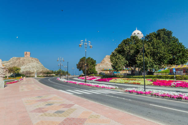 istock Al Bahri road in Muscat, Om 1313169433