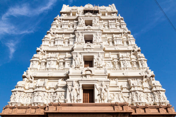 istock Rangaji temple in Vrindavan, Uttar Pradesh state, Ind 1313169624
