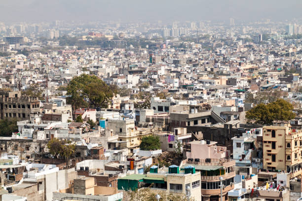 istock Aerial view of Udaipur, Rajasthan state, Ind 1313169802