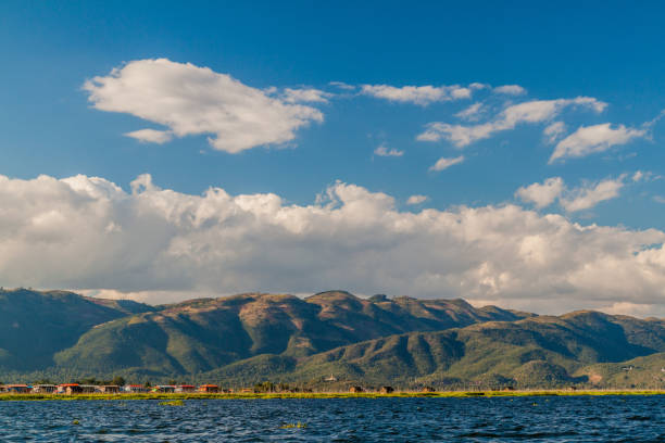 istock Mountains and Inle lake, Myanm 1313172732