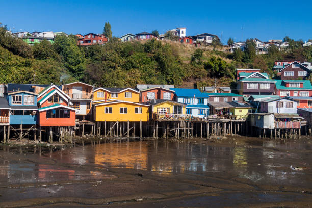 istock Palafitos (stilt houses) in Castro, Chiloe island, Chile 1313174194