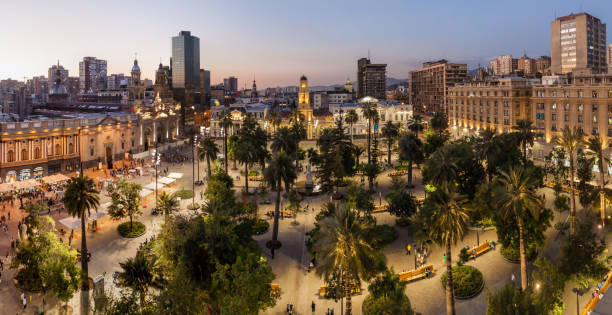 istock Plaza de Armas square in Santiago, Chile 1313174253