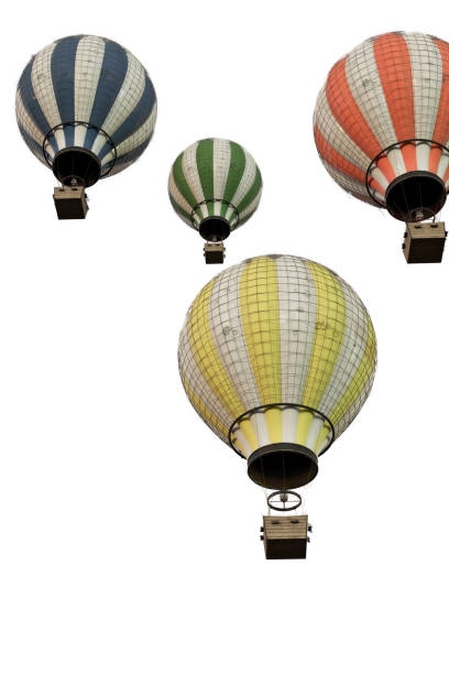 istock hot air balloon isolated on white background 1313179269