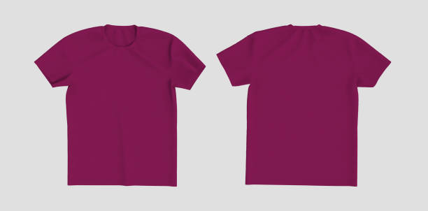 istock men's short-sleeve t-shirt mockup in front, and back views, design presentation for print 1313184505