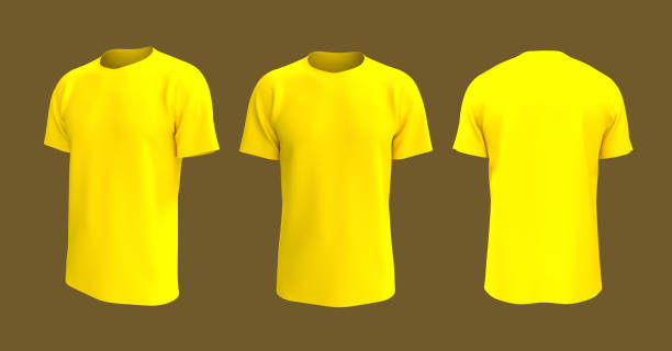 istock men's short sleeve t-shirt mockup in front, side and back views 1313185110