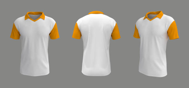 istock men's collared t-shirt mockup in front, side and back views 1313185940