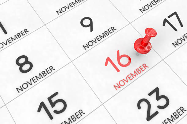 istock 3d rendering of important days concept. 1313190429