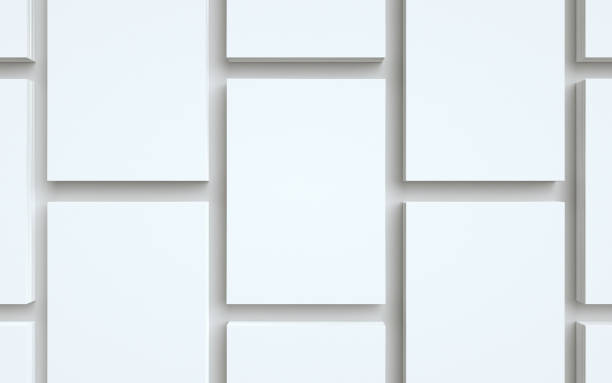 A5 Flyer / Brochure Mock-Up - Multiple Stacks of Flyers
