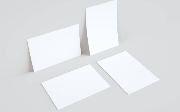 istock A5 Flyer / Brochure Mock-Up - Two Flyers Against Wall Background 1313194190