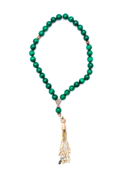 istock Muslim prayer prayer beads beads isolated on white background. 1313201323