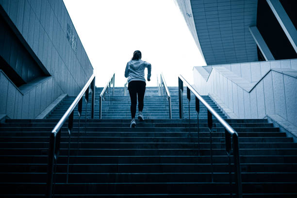 istock Climbing Up The Stairs 1313215796