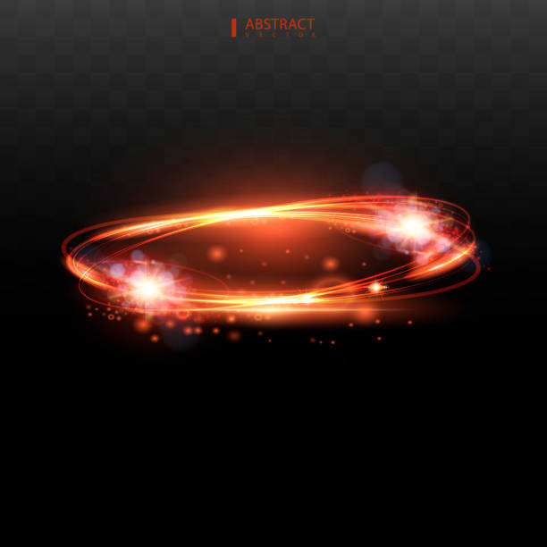 istock Shining star, the sun particles and sparks with a highlight effect, color bokeh lights glitter and sequins. On a dark background transparent. Vector, EPS10 1313224625