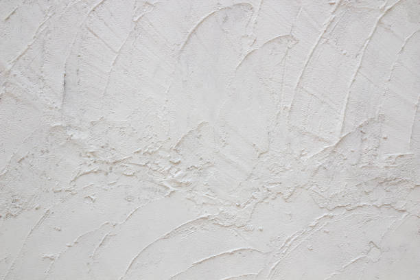 istock Vintage wall with white plaster horizontal texture Or background. 1313226338