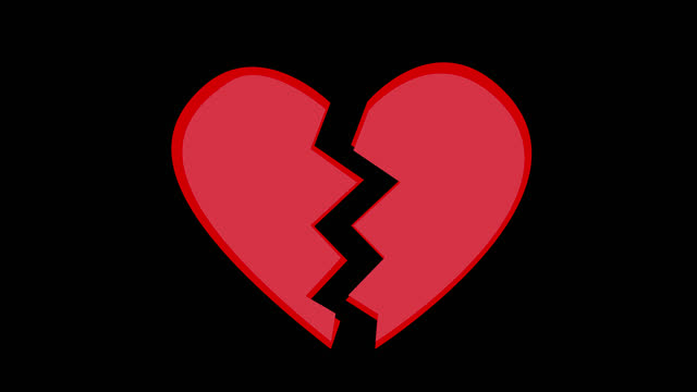 77 Broken Heart Icon Stock Videos and Royalty-Free Footage - iStock | Broken  heart illustration, Romance, Love