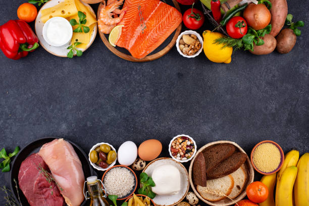 istock Mediterranean diet. Healthy balanced food 1313235842