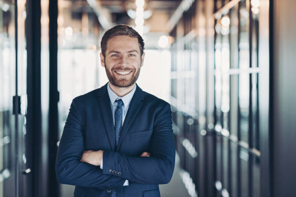 istock Cheerful young businessman 1313239842