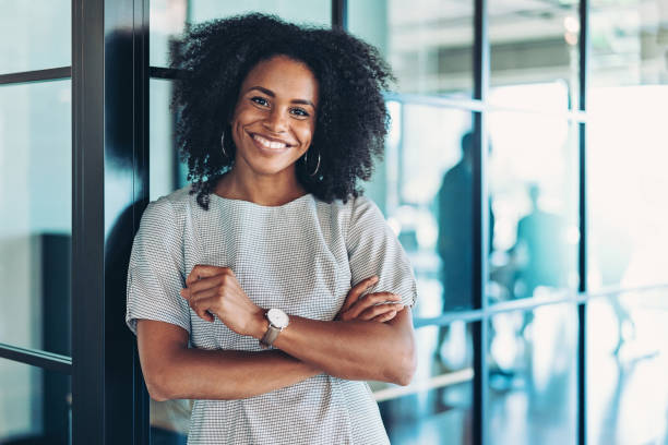 istock Confident young black businesswoman 1313239852