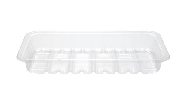 istock Transparent plastic food tray 1313241770