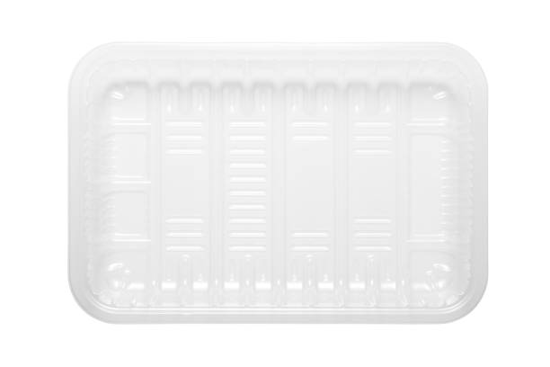 istock Transparent plastic food tray 1313241784