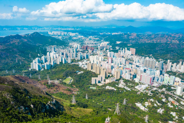 istock Drone view of Tuen Mun district 1313243959