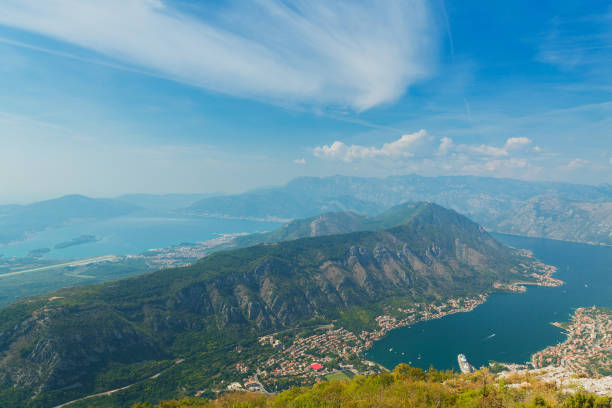 istock Top view of Kotor bay, Montenegro 1313249189