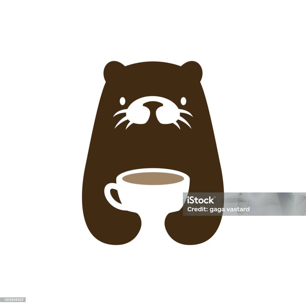 Ilustración de La Taza De Café De Nutria Bebe Ilustración De Icono Vector Espacial Negativo y más Vectores Libres de Derechos de Nutria - Familia de la comadreja - iStock Ilustración de La Taza De Café De Nutria Bebe Ilustración De Icono Vector Espacial Negativo y más Vectores Libres de Derechos de Nutria - Familia de la comadreja - iStock