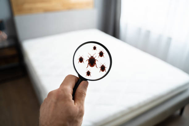 Parasite Infested Dirty Linen In Bedroom