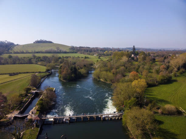 istock Days Lock at Wittenham near Wallingford, Oxfordshire 1313268528