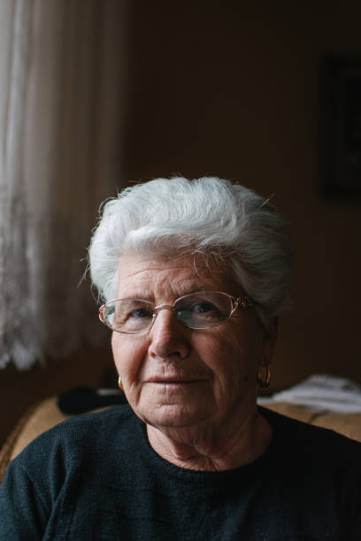 istock Portrait of an old lady 1313269348
