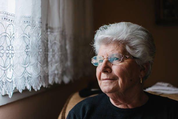 istock Portrait of an old lady 1313269471