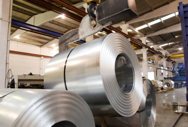 アルミニウム金属鋼板生産 - bending metal cnc steel ストックフォトと画像