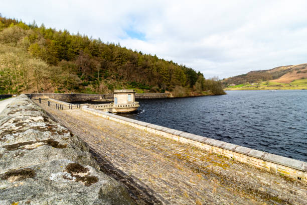istock Walking on Derwent Valley Water Board in Peak District UK 1313275977